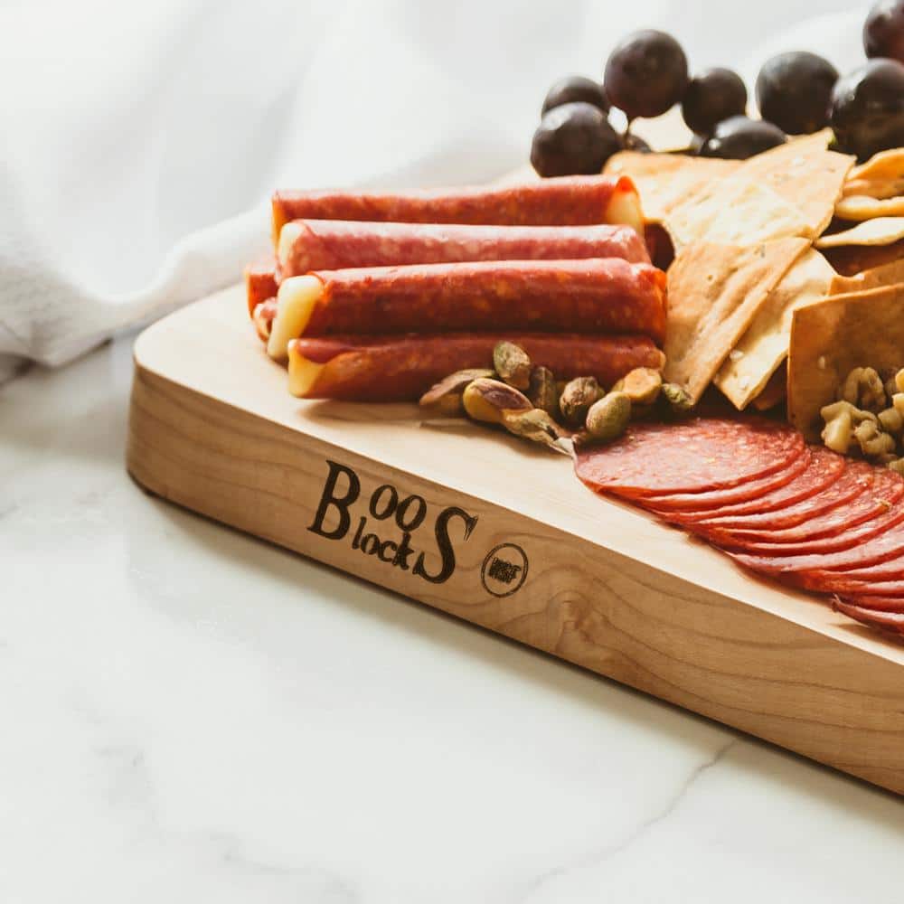 Maple Wood 16" x 10" Reversible Cutting Board with Eased Corners