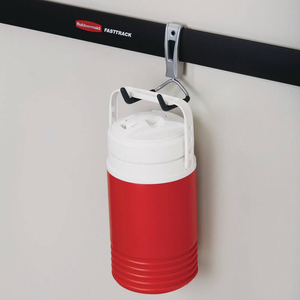 Aluminum Wall Mounted Utility Hook Set for Garage Storage