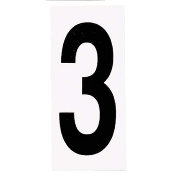 Progress Lighting Address Light Number #3 White Background Outdoor Accessory for P5968-31WB