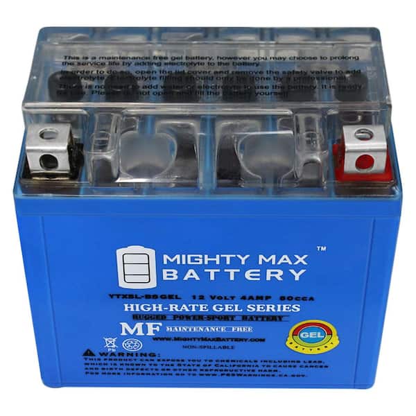 Pack batterie + chargeur lithium YTX9-BS 12V 8Ah Pour Scooter Moto Quad