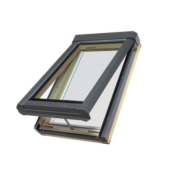 Fakro FVE308L - 22-1/2 in x 54 in. Eletric Venting Deck Mount Skylight with Laminated LowE Glass