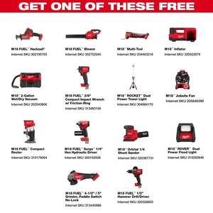 M18 18-Volt Lithium-Ion High Output Starter Kit with Two 6.0 Ah Battery and Charger
