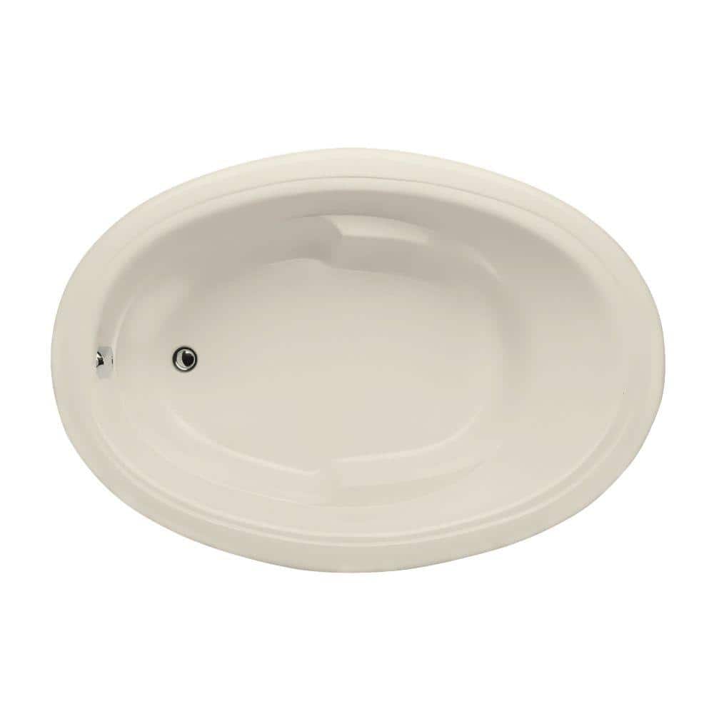 Hydro Systems Studio Oval 72 in. Acrylic Oval Dropin Air Bath Bathtub