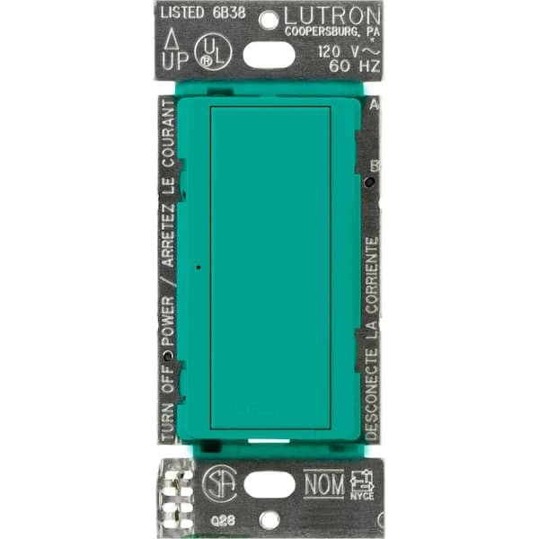 Lutron Maestro 8 Amp Multi-Location Digital Light Switch, Black (MSC ...