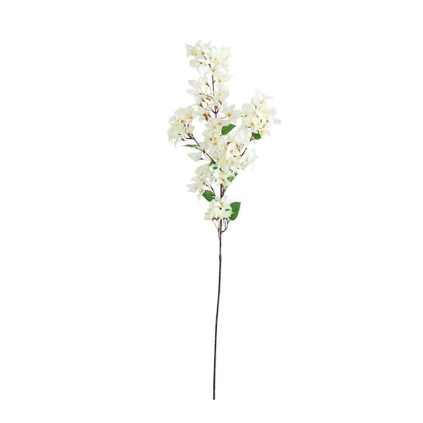 Nearly Natural 47 in. Artificial Bougainvillea Flower Stems, Set of 3