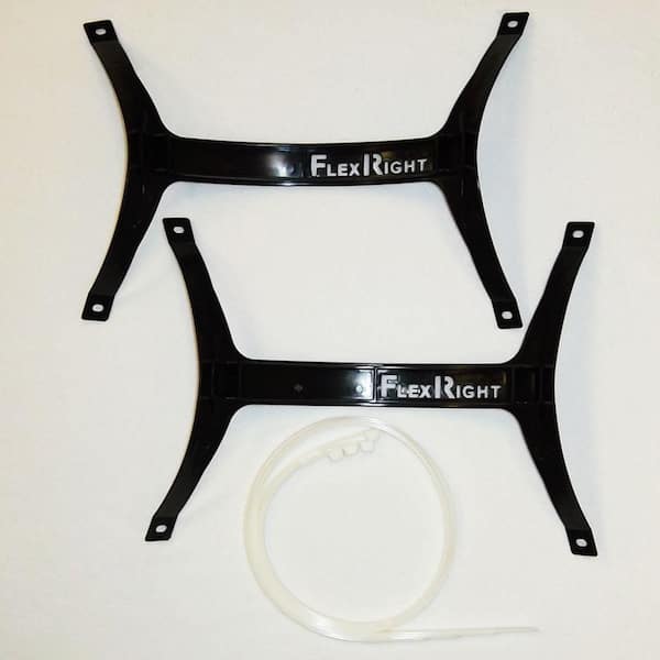 Master Flow Flexible Duct Elbow Kit - Adjustable 4 in. - 16 in. - 2 Elbows per Kit-DISCONTINUED