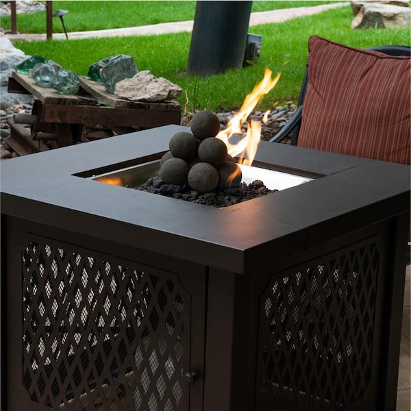 Mixed Set of 13 Ceramic Fire Balls in Midnight Black 01-0585 - The