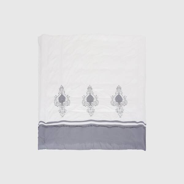 Noble House Bowden Teal Queen Duvet Cover