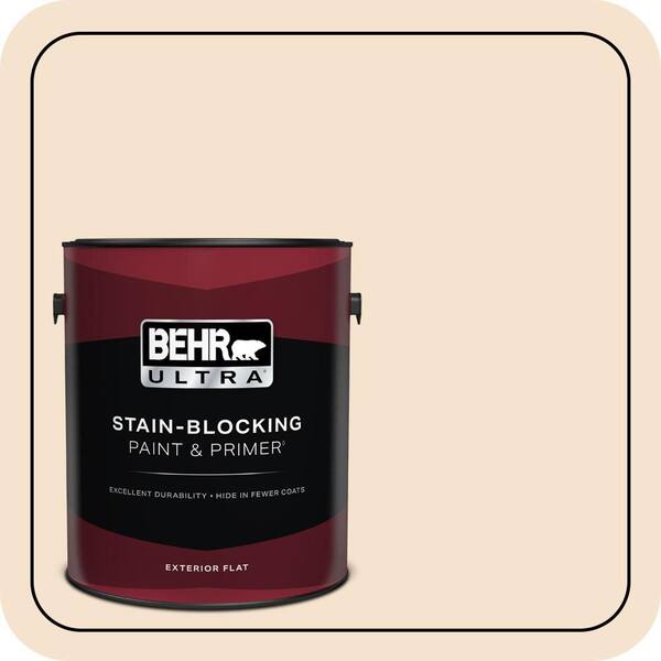 BEHR ULTRA 1 gal. #PPL-32 Autumn Glow Flat Exterior Paint & Primer