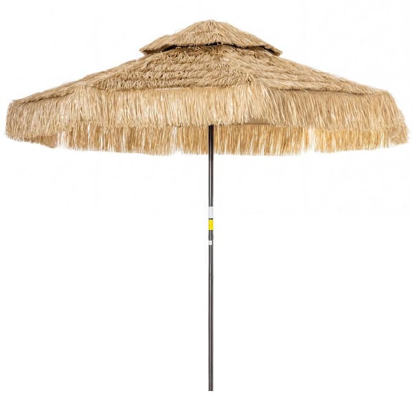 international caravan khaki market patio umbrella Business & Pleasure Co. The Resort x Jenni Kayne Bring the comfort and style of indoor living outdoors with the International Caravan Outdoor Aluminum Umbrella today! St. Kitts 10 Foot Cantilever