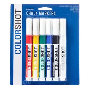 Basic Colors Chalk Craft Pen (6-Pack)