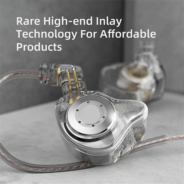 Yichuhaoxi Gaming Earbuds, IEM Earphones Headphone with 1DD, Wired