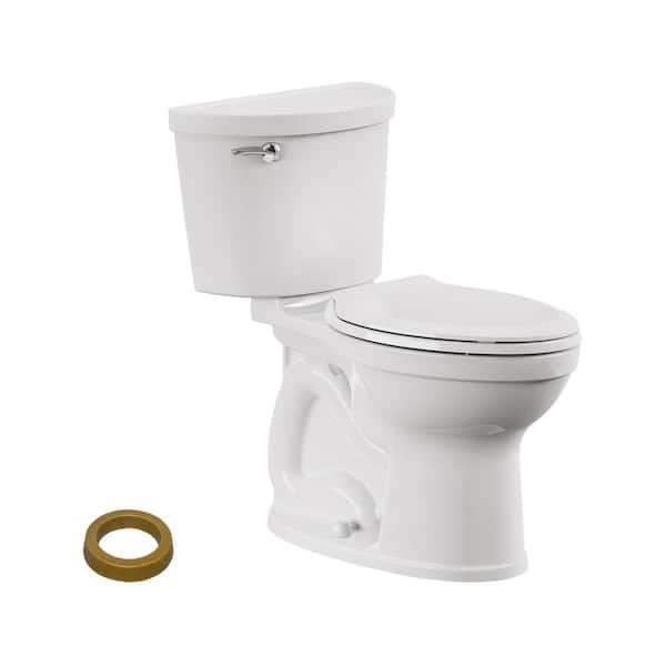Champion PRO 2-Piece 1.28 GPF Single Flush Elongated Chair Height Toilet in White