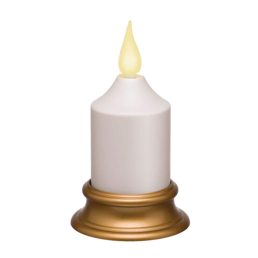 Xodus Innovations 4 in. Amber LED Battery Operated Votive Candle with