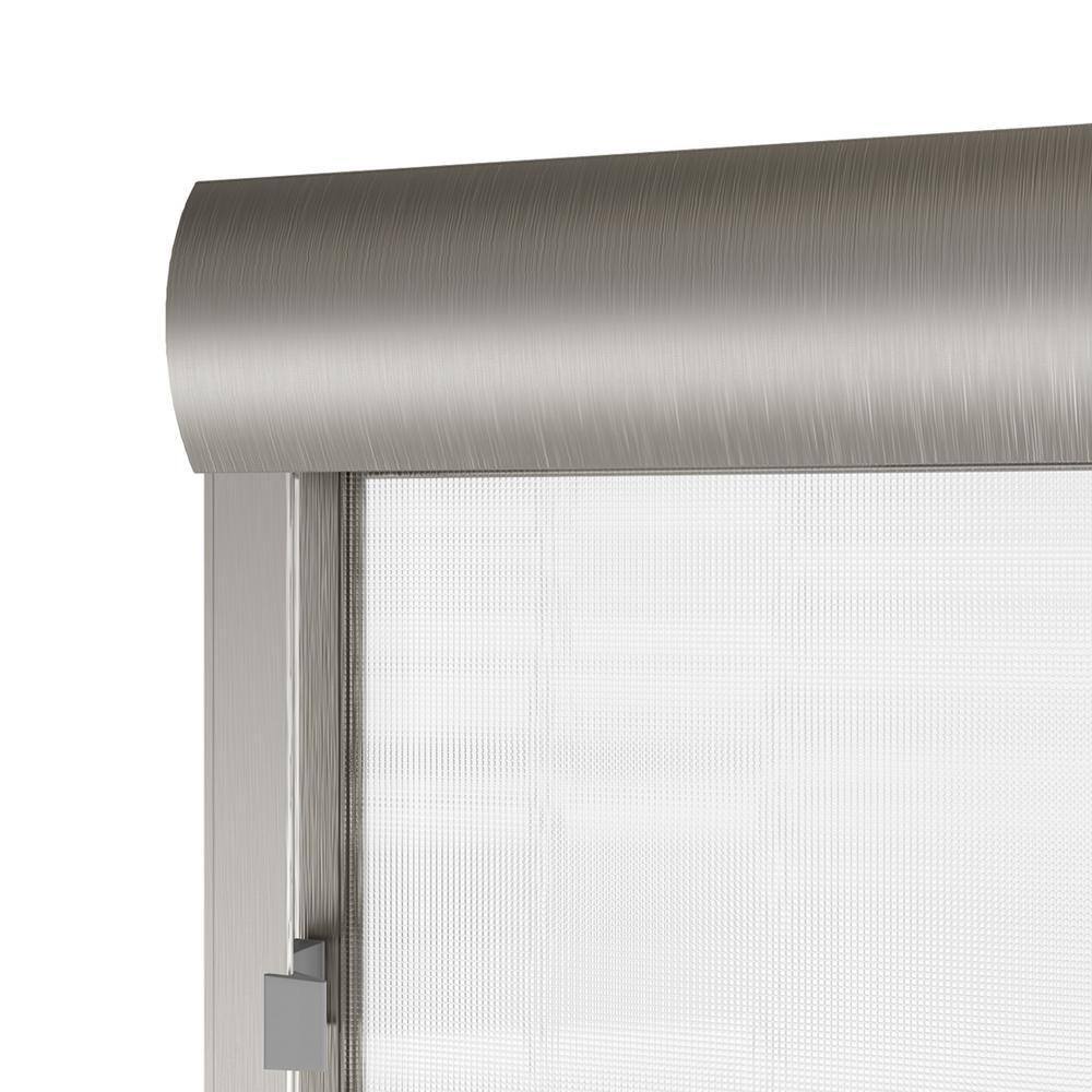 Infinity-Z 60" Distressed Bronze Frameless Sliding Shower Door