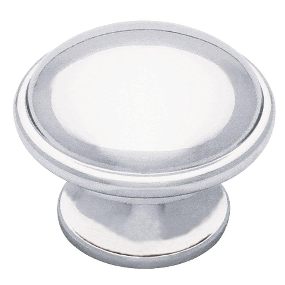 Classic 1-1/2 in. (38mm) Polished Chrome Round Cabinet Knob