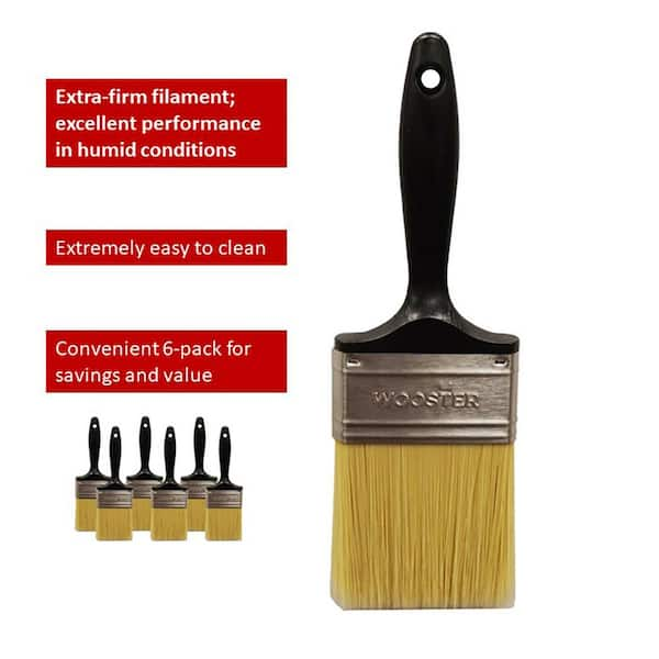 2 in. Angled Sash Trim Brush (6-Pack)