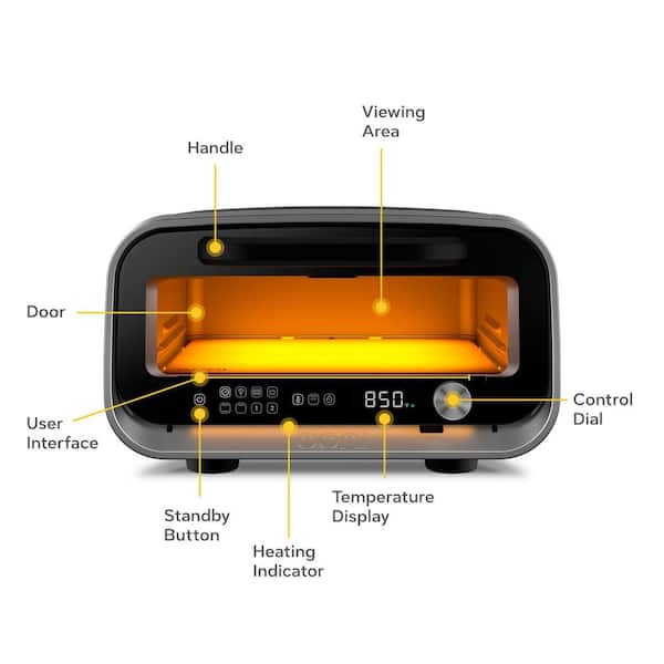 OONI Volt 2 Electric Pizza Oven UU-P35A00 - The Home Depot