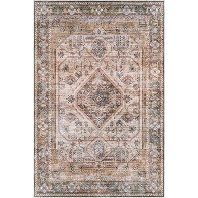 Artistic Weavers Gladys Taupe 2 ft. x 3 ft. Indoor Machine-Washable Area Rug, Brown