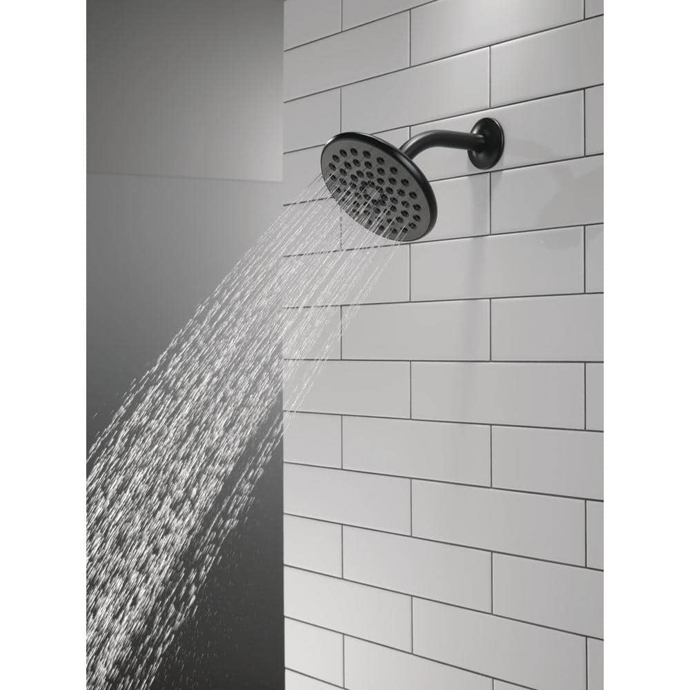 Matte Black Stainless Steel Wall Mounted Rain Shower Head
