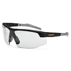 Skullerz Skoll Matte Black Anti-Fog Safety Glasses, In/Outdoor Lens ANSI Certified