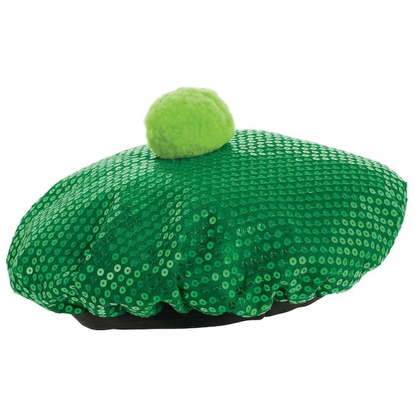 green tam hat