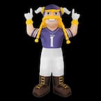 Vintage 1980s Minnesota Vikings 21 Inch Inflatable Huddles Mascot,new In  Pacage