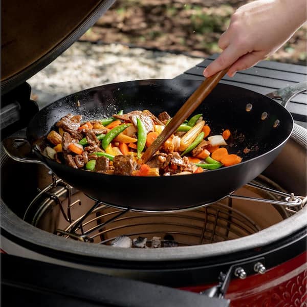 Karbon Steel Carbon Steel Wok for Classic Joe and Big Joe Grills