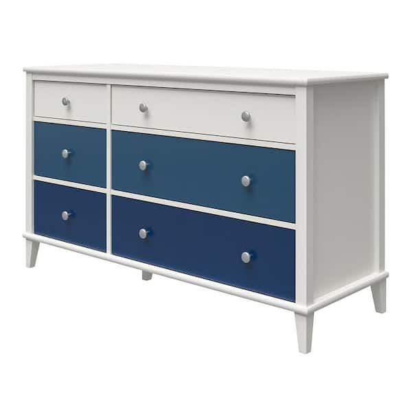 Small deals blue dresser