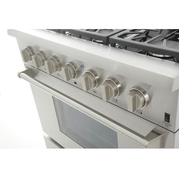 Wolf 36 in. 5.5 cu. ft. Oven Freestanding LP Gas Range with 6 Sealed  Burners - Stainless Steel
