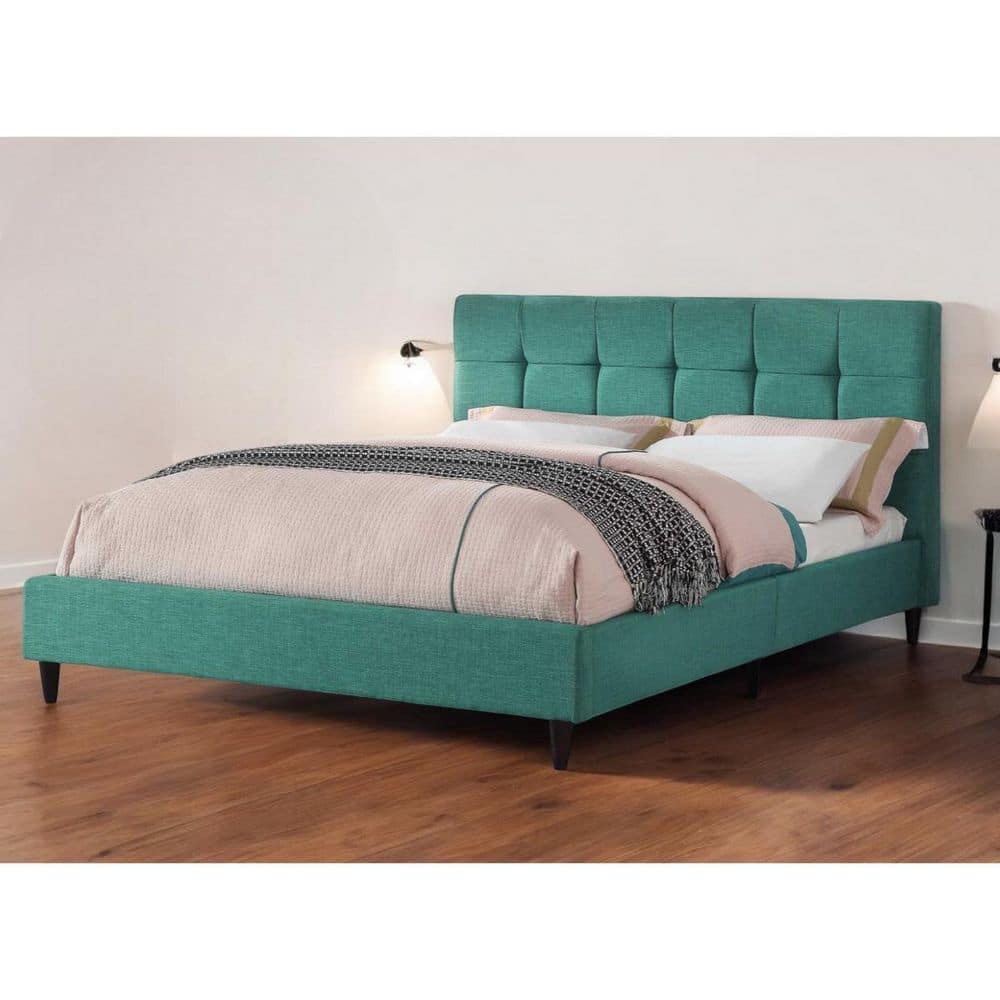 Blue Wood Frame Queen Panel Bed price history on PriceWatchPro