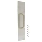 Everbilt 4 in. x 16 in. Stainless Steel Pull Plate 14316 - The Home Depot