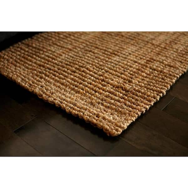 Andes Tan 5 ft. x 8 ft. Jute Area Rug