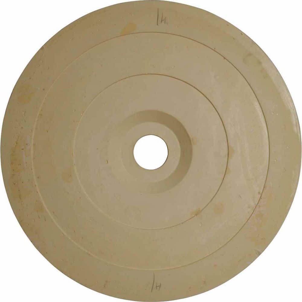 Palmetto 31.5" White Polyurethane Ceiling Medallion