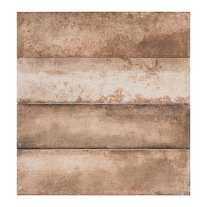 Lucian 11 in. x 3 in. Porcelain Jasto Floor and Wall Subway Tile 5.5 sq. ft./0.24 per case