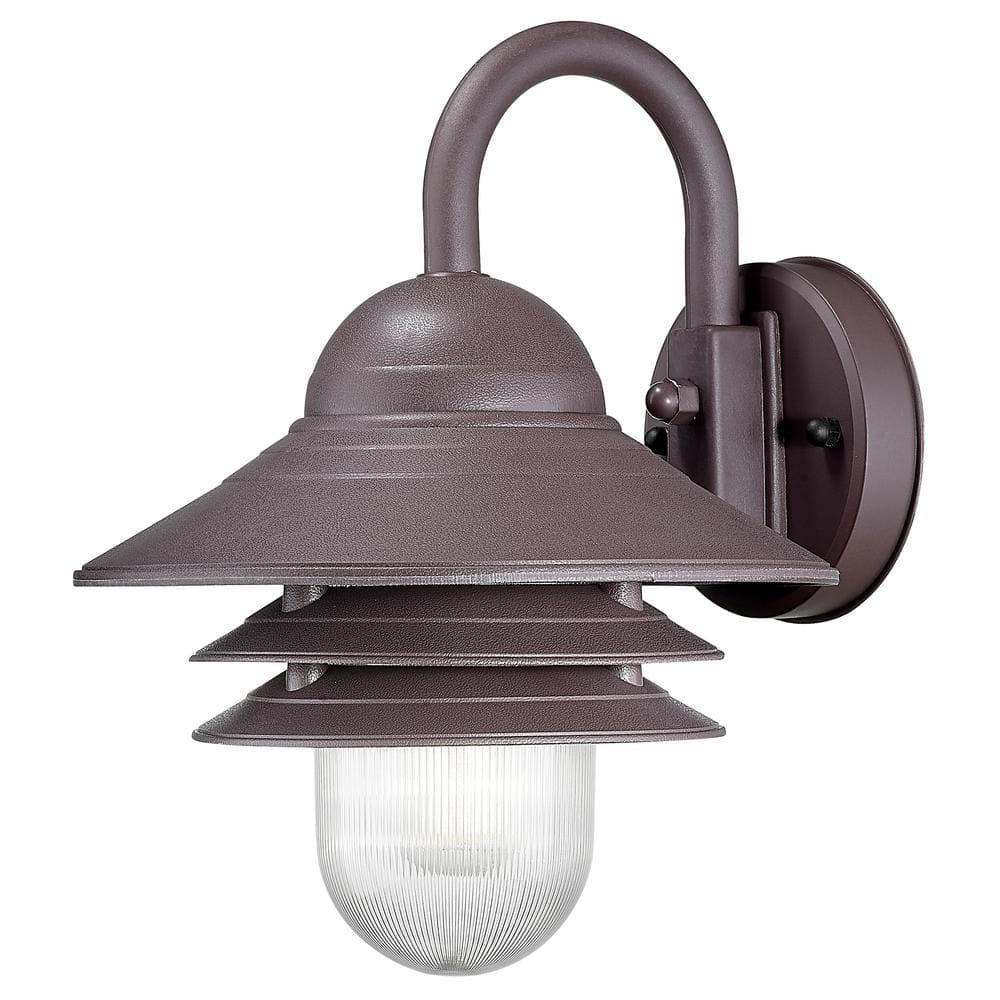 Architectural Bronze 13" Dimmable Outdoor Wall Sconce