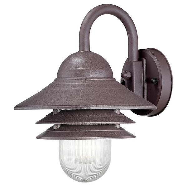 Acclaim Lighting Mariner Collection 1-Light Architectural Bronze Outdoor Wall Lantern Sconce