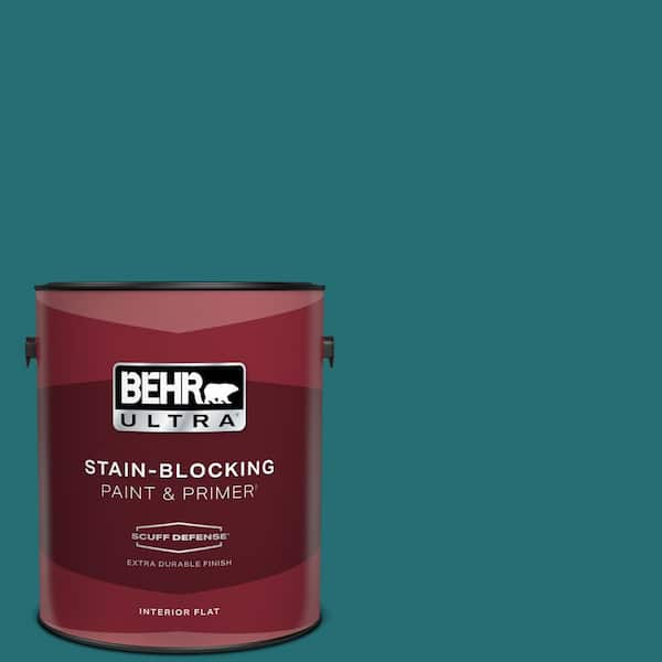 BEHR ULTRA 1 gal. #M460-7 Antigua Extra Durable Flat Interior Paint & Primer