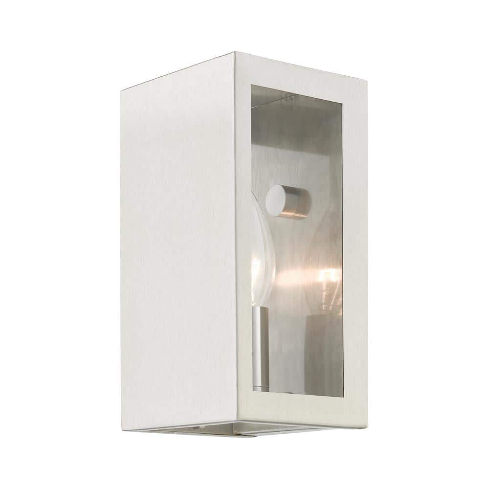 AVIANCE LIGHTING Chamberlain 8.5 in. 1-Light Brushed Nickel