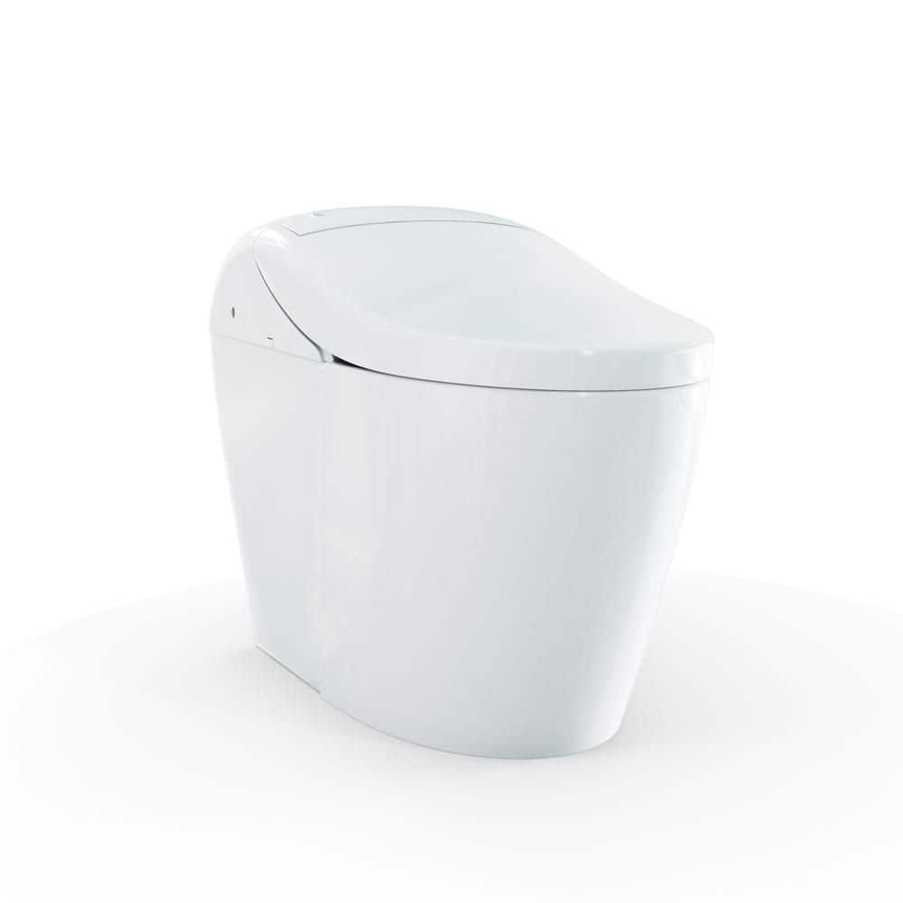 G5A Elongated Bidet Toilet 0.8/1.2 GPF in Cotton White