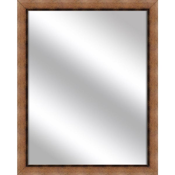 PTM Images Medium Rectangle Gold Art Deco Mirror (31 in. H x 25 in. W)