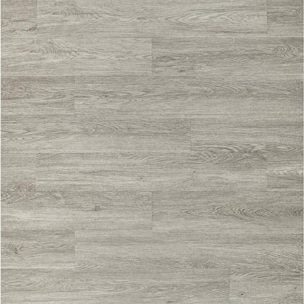 TrafficMaster Aiden Platinum 6 MIL x 6 in. W x 36 in. L Click Lock Waterproof Luxury Vinyl Plank Flooring (768 sq. ft./pallet)