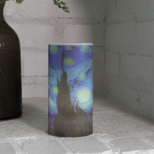 Starry Night LED Flameless Candle with Remote Control