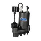 1/3 HP Cast Iron Submersible Sump Pump with Vertical Switch