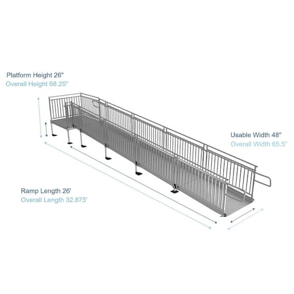 Ez Access Pathway Hd 26 Ft Aluminum, What Is Code For Wheelchair Ramps