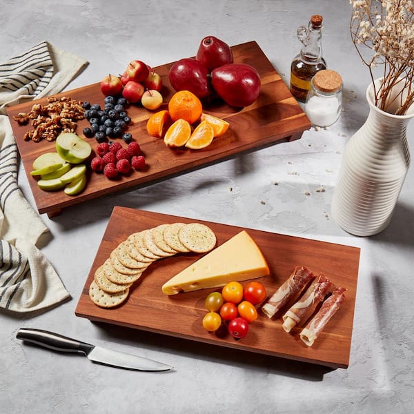 Hand Crafted Serving Board- Charcuterie Board- Natural Wood Server