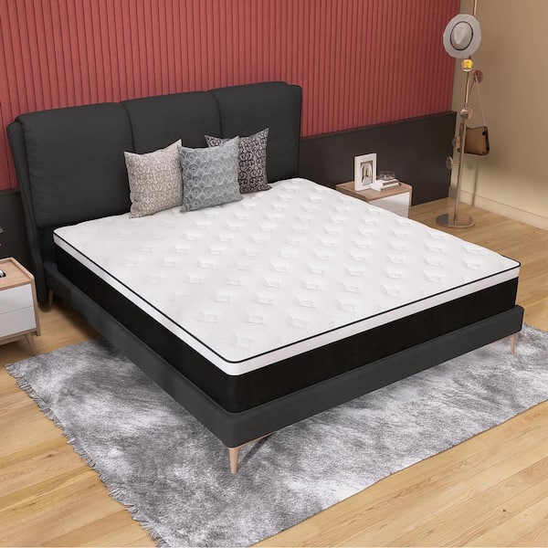 Twin Medium Hybrid Mattress Pocket Spring 12 in. Bed-in-a-Box Mattress