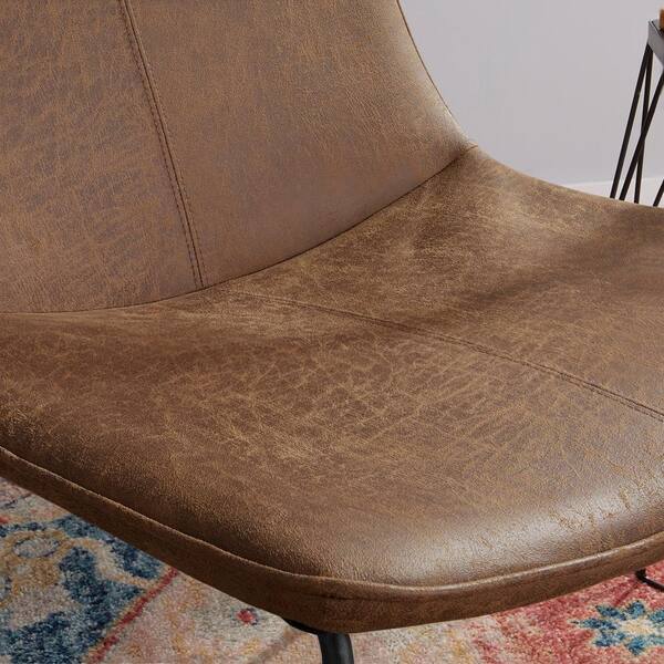 StyleWell - Oakburne Camel Upholstered Accent Chair