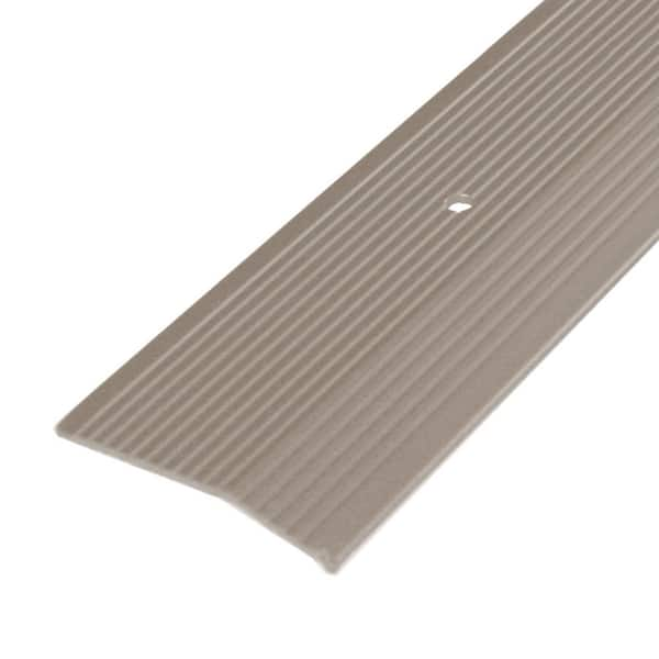 2"X 36" PEWTER ALUMINUM CARPET TRIM W/SCREW NAILS