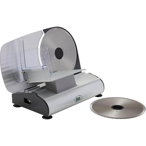 Mighty Bite 200 W SIlver Meat Slicer